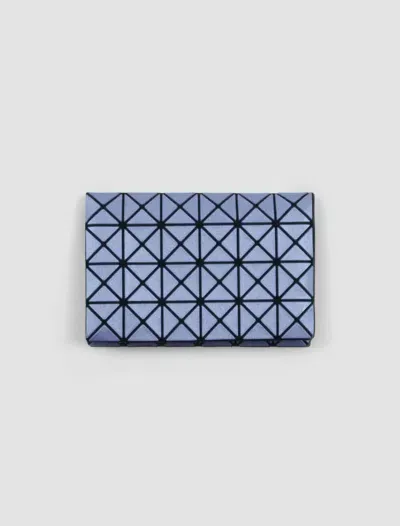 Bao Bao Issey Miyake Oyster Metallic Card Case In Blu