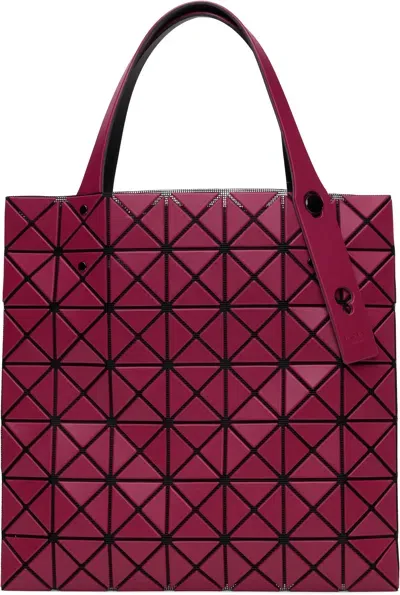 Bao Bao Issey Miyake Pink Prism Matte-2 Tote In Red