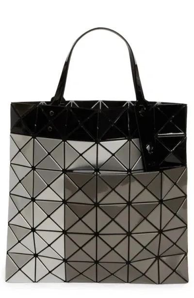 Bao Bao Issey Miyake Tres Flexible Tote In 18 Gunmetal Mix