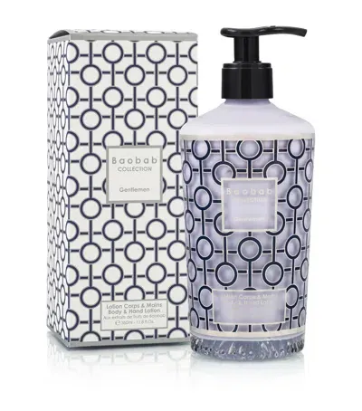 Baobab Collection Gentlemen Body & Hand Lotion In White