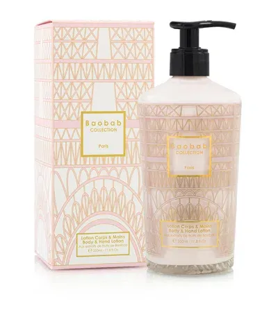 Baobab Collection Paris Body & Hand Lotion In White