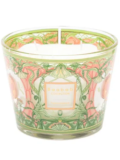 Baobab Tomorrowland Candle In Green