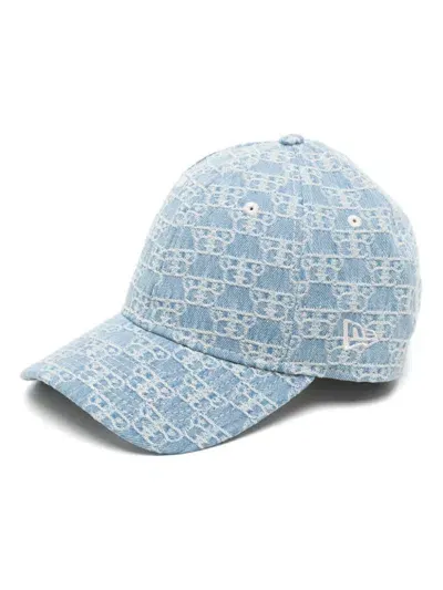 Bapy By *a Bathing Ape® Full Jacquard Denim Cap In Blue