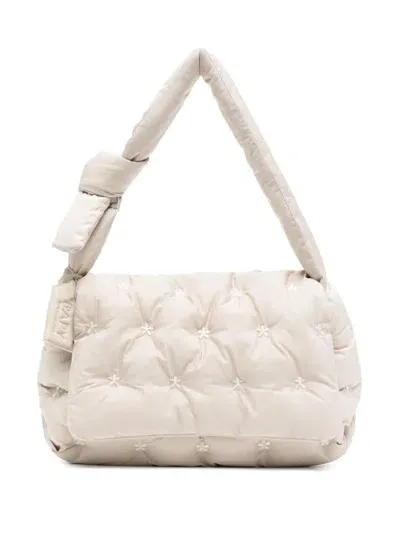 Bapy By *a Bathing Ape® Puffer Shoulder Bag In Neutrals