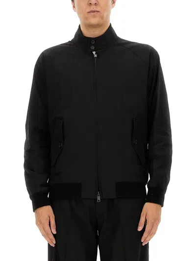 Baracuta "g9 Harrington" Jacket In Black