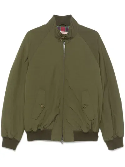 Baracuta Logo Jacket In Green