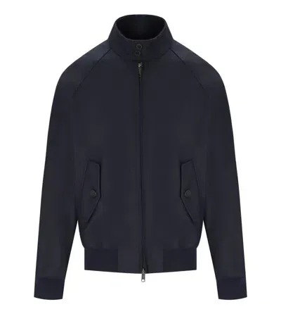 Baracuta Melton 69 Deep Blue Bomber Jacket