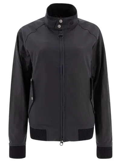 Baracuta Porton Wax Jackets In Black