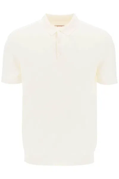 Baracuta Polo A Maniche Corte In Cotone In White