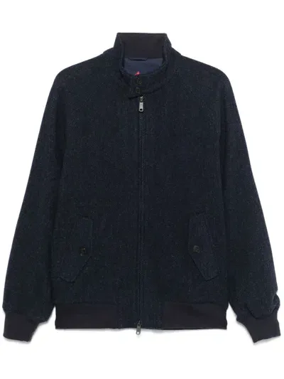 Baracuta Wool Jacket In Blue