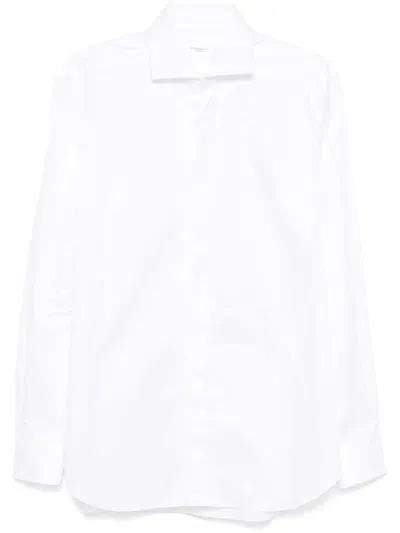 Barba Cotton Shirt In White