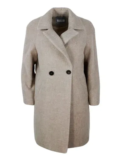 Barba Napoli Coat In Beige