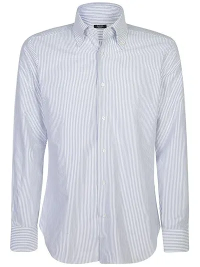 Barba Stripe-print Shirt In White