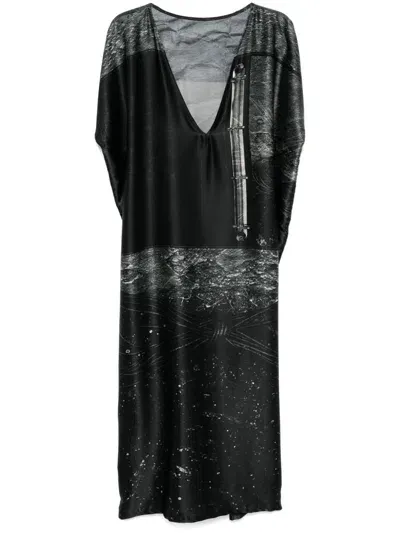 Barbara Bologna Photograph-print Dress In Schwarz