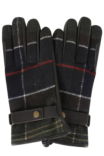 Barbour Aubrey Waterproof Gloves In Green