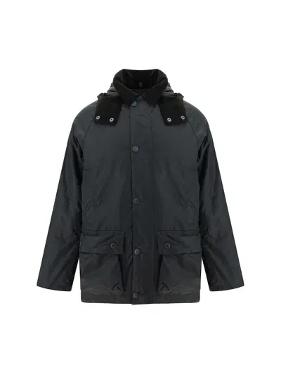 Barbour Beaufort Modern Jacket In Black