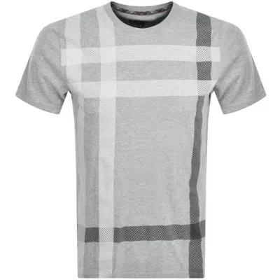 Barbour Blaine T Shirt Grey In Gray