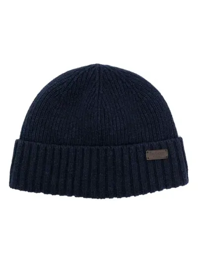 Barbour Carlton Beanie In Blue