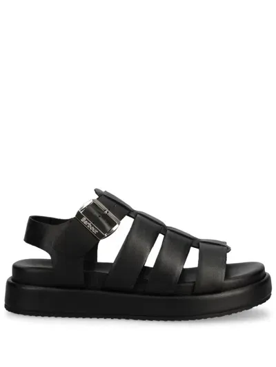 Barbour Charlene Sandals In Black