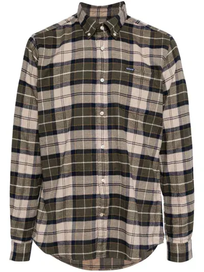 Barbour Dunoon Tailored-fit Shirt In 中性色