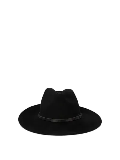 Barbour Tack Fedora Hat In Black