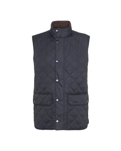 Barbour Gilet New Lowerdale Verde Classic Navy In Ny71