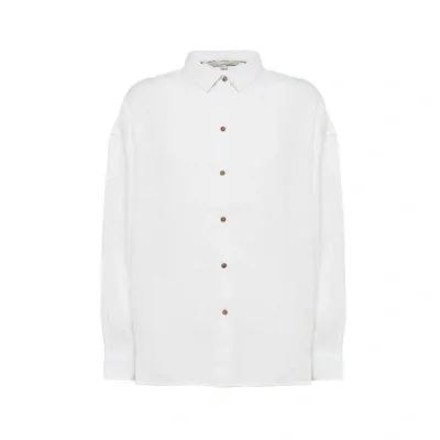 Barbour Hampton Relaxed Shirt In White