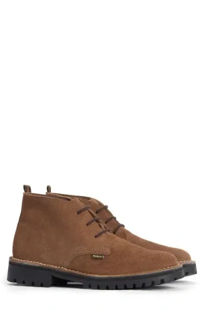 Barbour Hobart Chukka Boot In Taupe