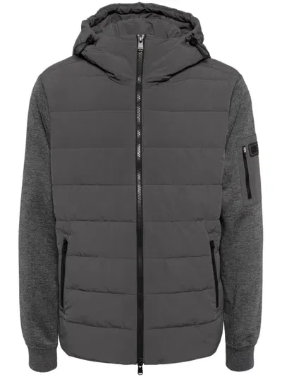 Barbour International Stanley Padded Jacket In Grey