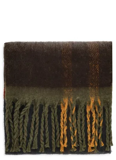 Barbour Isla Tartan Boucle Scarf In Multicolour