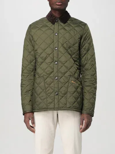 Barbour Quilted Shirt Jacket In Olive