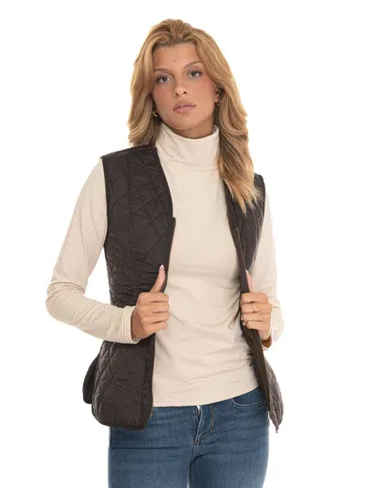 Barbour Liners Vest In Brownish