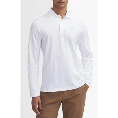 Barbour Original Polo In White