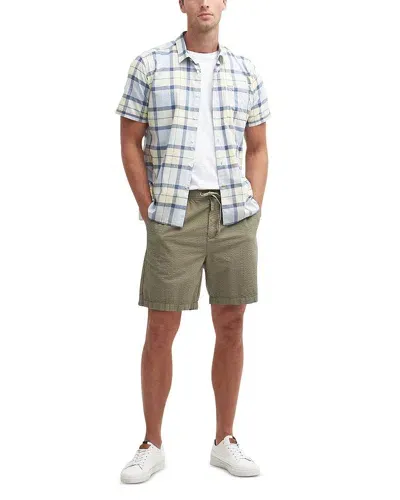 Barbour Melbury Straight Fit 7.5 Shorts In Dusty Green