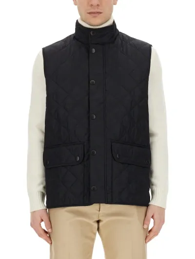 Barbour Quilted Vest In Dark Blue