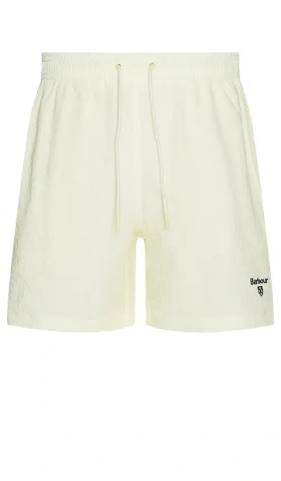 Barbour Somerset Swim Short In Lemon