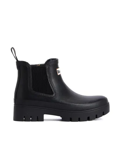 Barbour Stivaletto Chelsea Welly Boot Black In Bk11