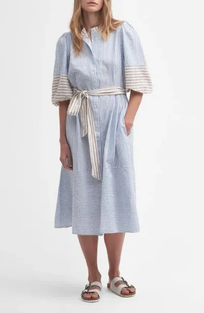 Barbour Thea Stripe Shirtdress In Multi Stripe