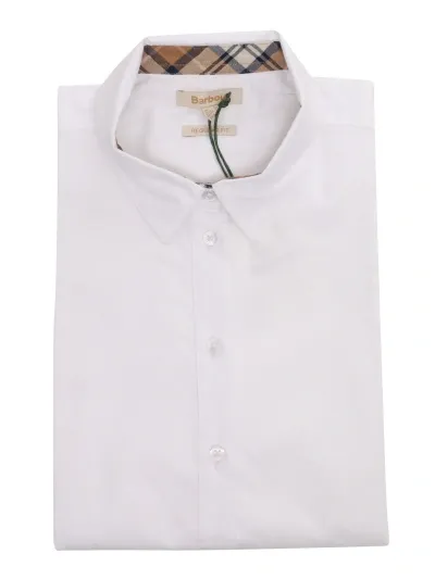 Barbour White Denver Shirt