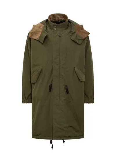 Barbour X Baracuta Parka In Green