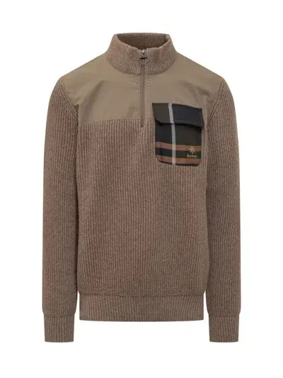 Barbour X Baracuta Miller Sweatshirt In Beige