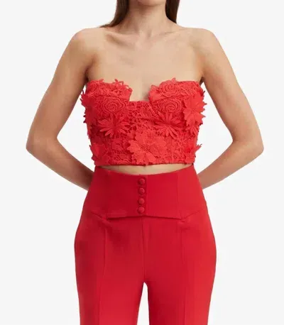 Bardot Brias Bustier In Red