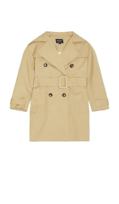 Bardot Junior Mason Classic Trench In 米色