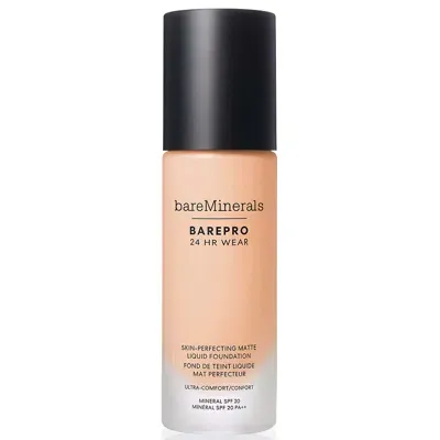 Bareminerals Barepro 24hr Matte Comfort Liquid Foundation Mineral Spf20 30ml (various Shades) - Fair 12 Cool