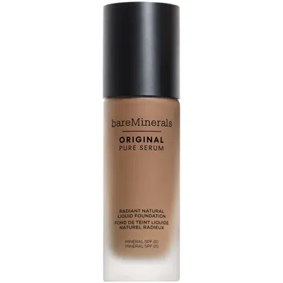 Bareminerals Original Pure Serum Radiant Natural Liquid Foundation Mineral Spf20 30ml (various Shades) - Medium D In Medium Deep Cool 4