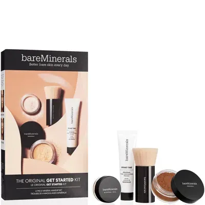 Bareminerals The Original Get Started Kit 4pc Mineral Makeup Set (various Shades) - Warm Deep