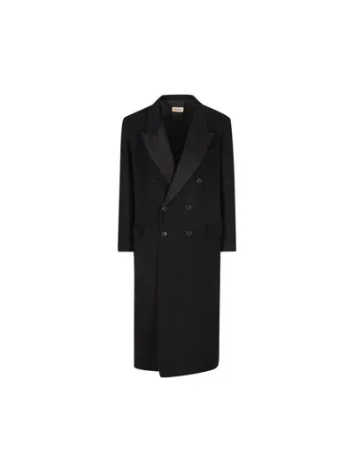 Barena Venezia Barena Double Breasted Coat In Black