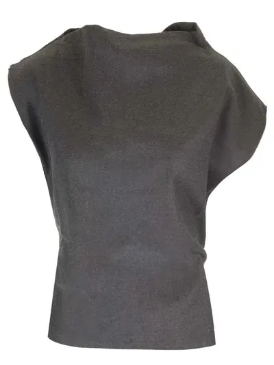 Barena Venezia Marsal Top In Grey