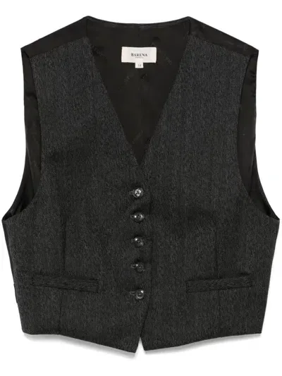 Barena Venezia Nello Waistcoat In Grey