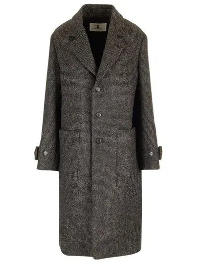 Barena Venezia Zane Military Coat In Grey